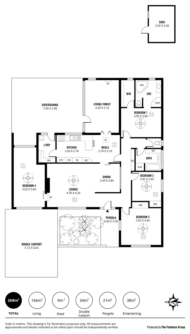 Floorplan of Homely house listing, 20 Pacific Parade, West Beach SA 5024