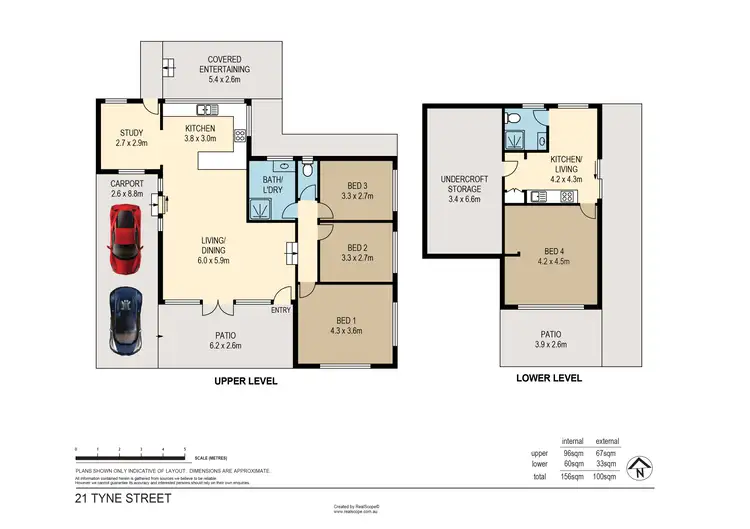 Floorplan of Homely house listing, 21 Tyne Street, Taringa QLD 4068