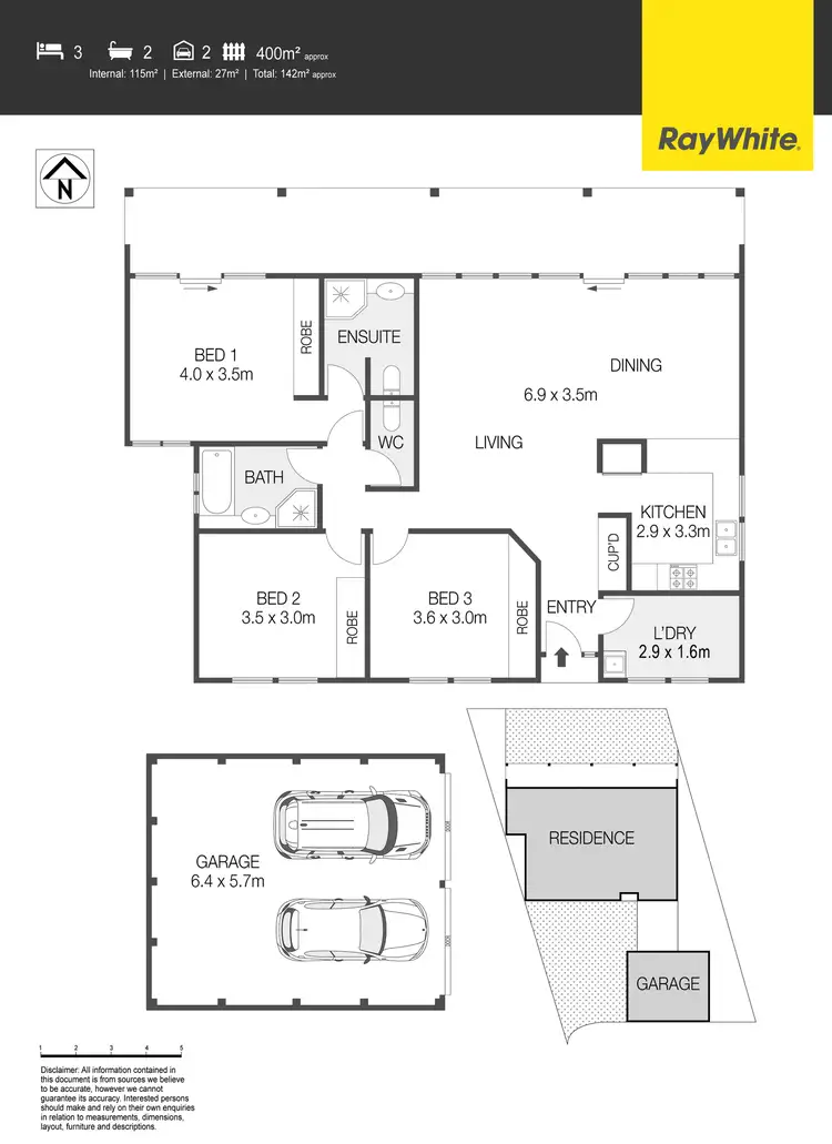 Floorplan of Homely townhouse listing, 83/25 Pinkerton Circuit, Kambah ACT 2902