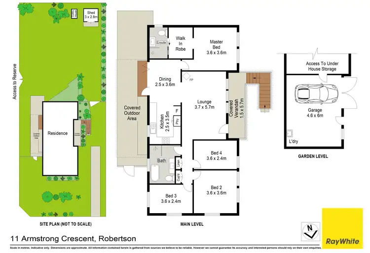 Floorplan of Homely house listing, 11 Armstrong Crescent, Robertson NSW 2577