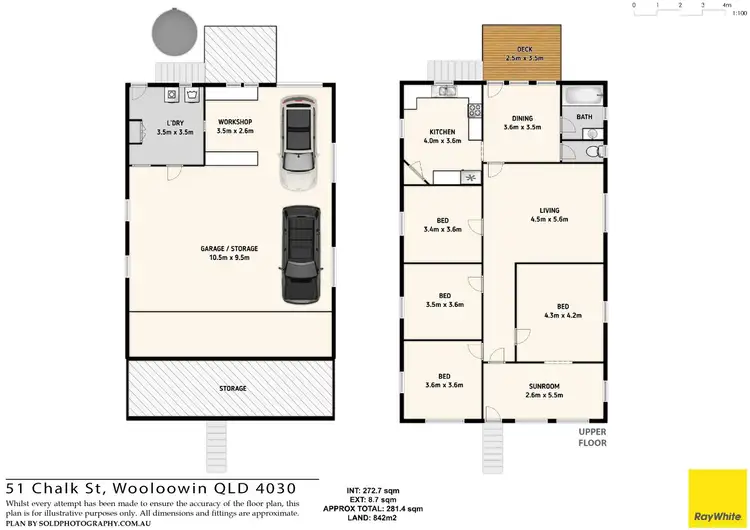 Floorplan of Homely house listing, 51 Chalk Street, Wooloowin QLD 4030
