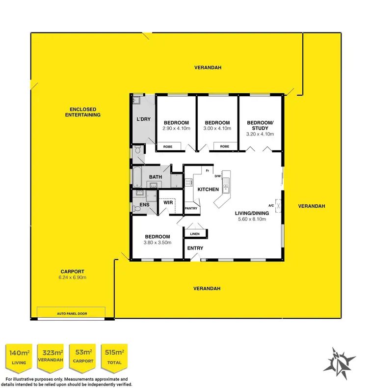 Floorplan of Homely house listing, 14 Michelmore Road, Middleton SA 5213