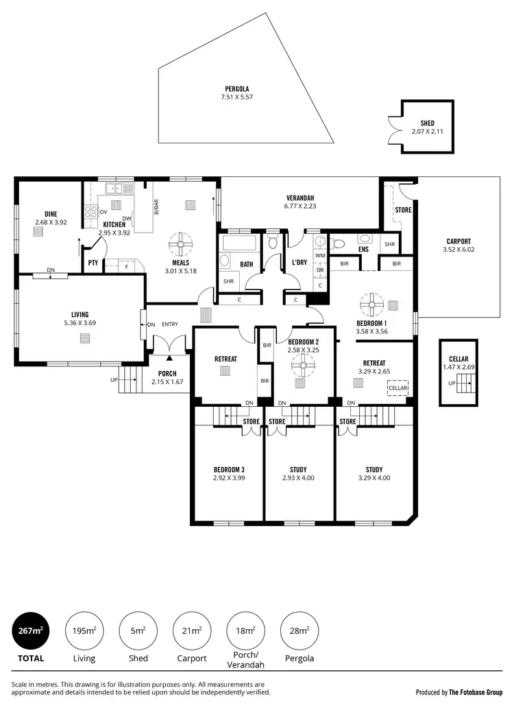 Floorplan of Homely house listing, 24 Renwick Street, Flagstaff Hill SA 5159