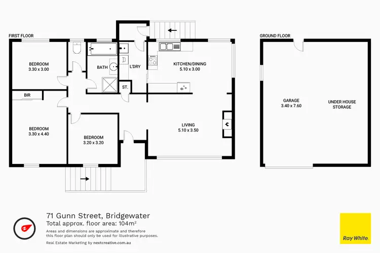 Floorplan of Homely house listing, 71 Gunn Street, Bridgewater TAS 7030