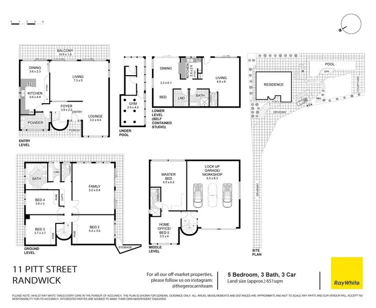 Floorplan of Homely house listing, 11 Pitt Street, Randwick NSW 2031