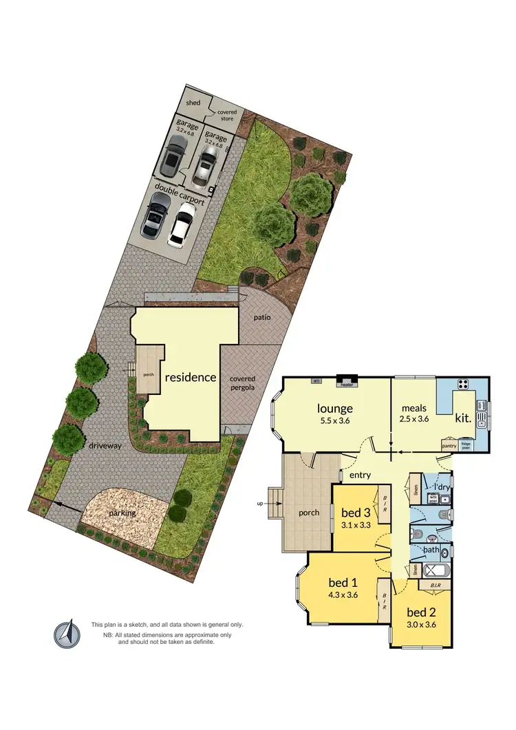 Floorplan of Homely house listing, 339 Mt Dandenong Road, Croydon VIC 3136