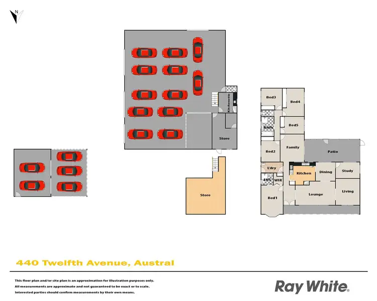 Floorplan of Homely house listing, 440 Twelfth Avenue, Austral NSW 2179