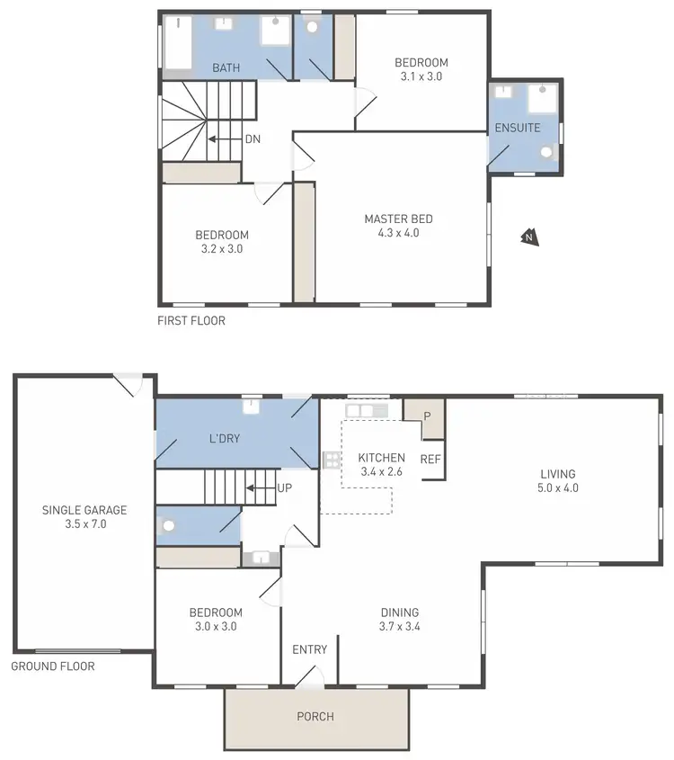 Floorplan of Homely house listing, 41 Egan Close, Werribee VIC 3030