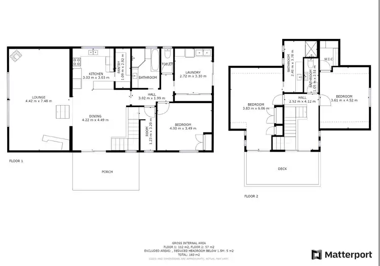 Floorplan of Homely house listing, 327 Lakeside Drive, Lake Boga VIC 3584