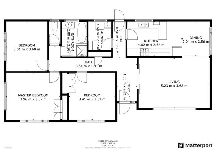 Floorplan of Homely house listing, 16 Pascoe Street, Swan Hill VIC 3585