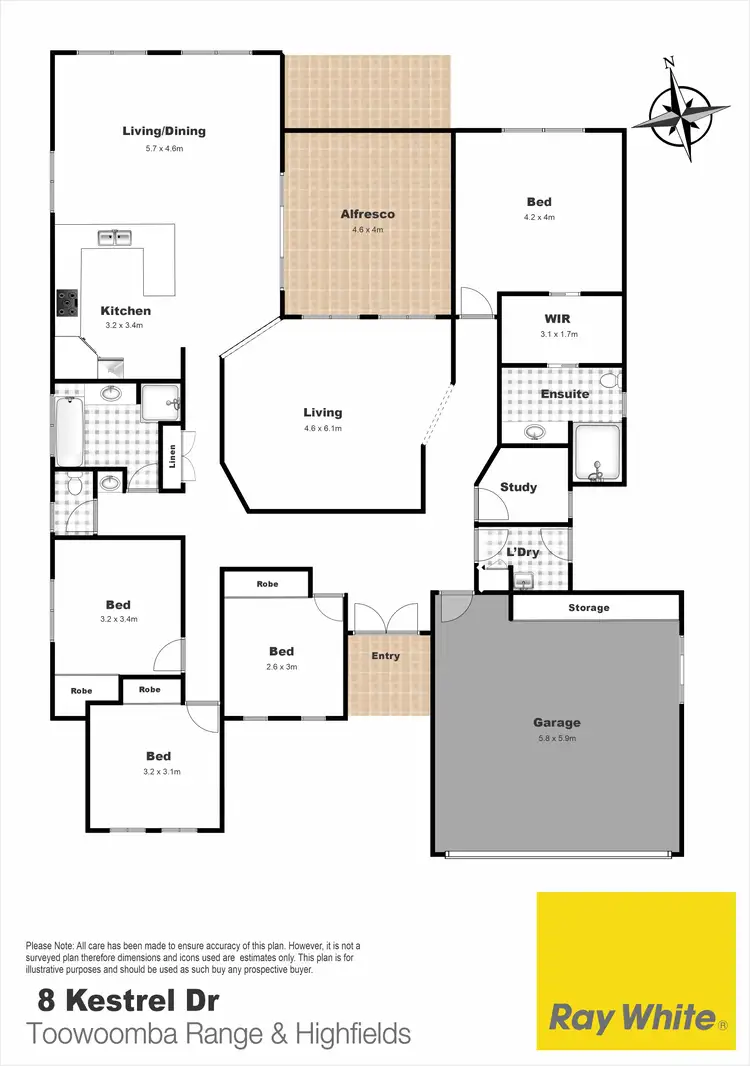 Floorplan of Homely house listing, Address available on request