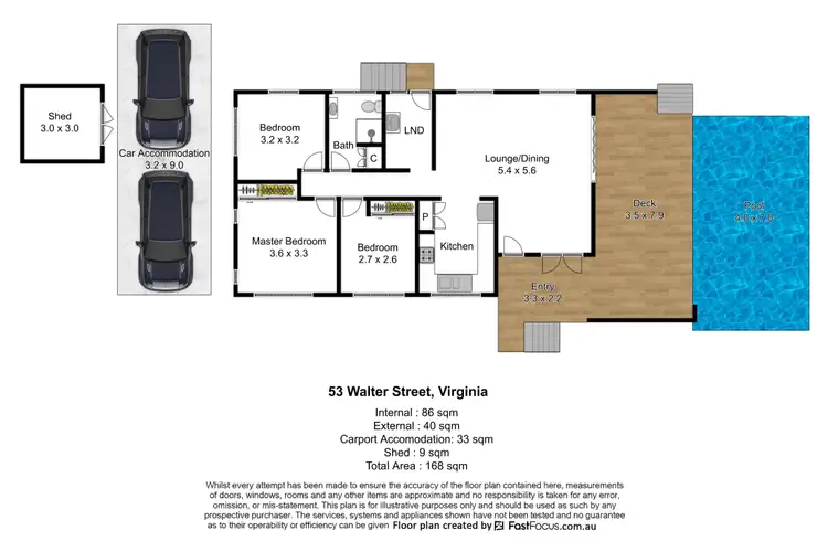 Floorplan of Homely house listing, 53 Walter Street, Virginia QLD 4014
