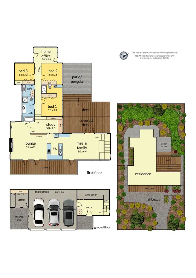 Floorplan of Homely house listing, 313 Gallaghers Road, Glen Waverley VIC 3150