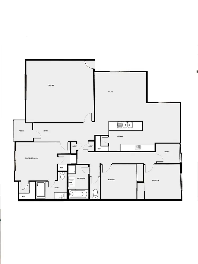 Floorplan of Homely house listing, 4 Soho Court, Mildura VIC 3500