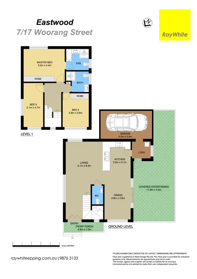 Floorplan of Homely townhouse listing, 7/17 Woorang Street, Eastwood NSW 2122