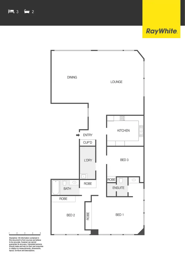Floorplan of Homely unit listing, 15/9 Jardine Street, Kingston ACT 2604