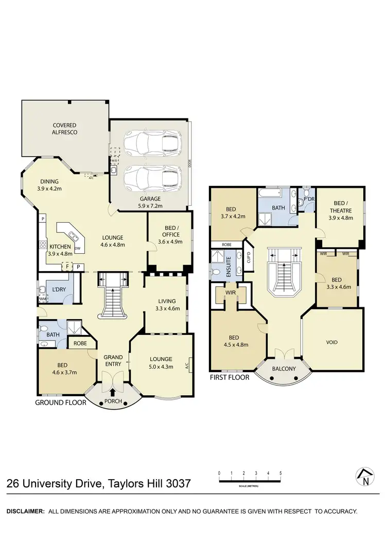 Floorplan of Homely house listing, 26 University Drive, Taylors Hill VIC 3037