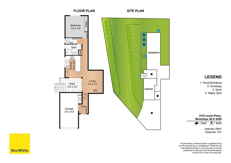 Floorplan of Homely house listing, 10 Lewis Place, Woombye QLD 4559
