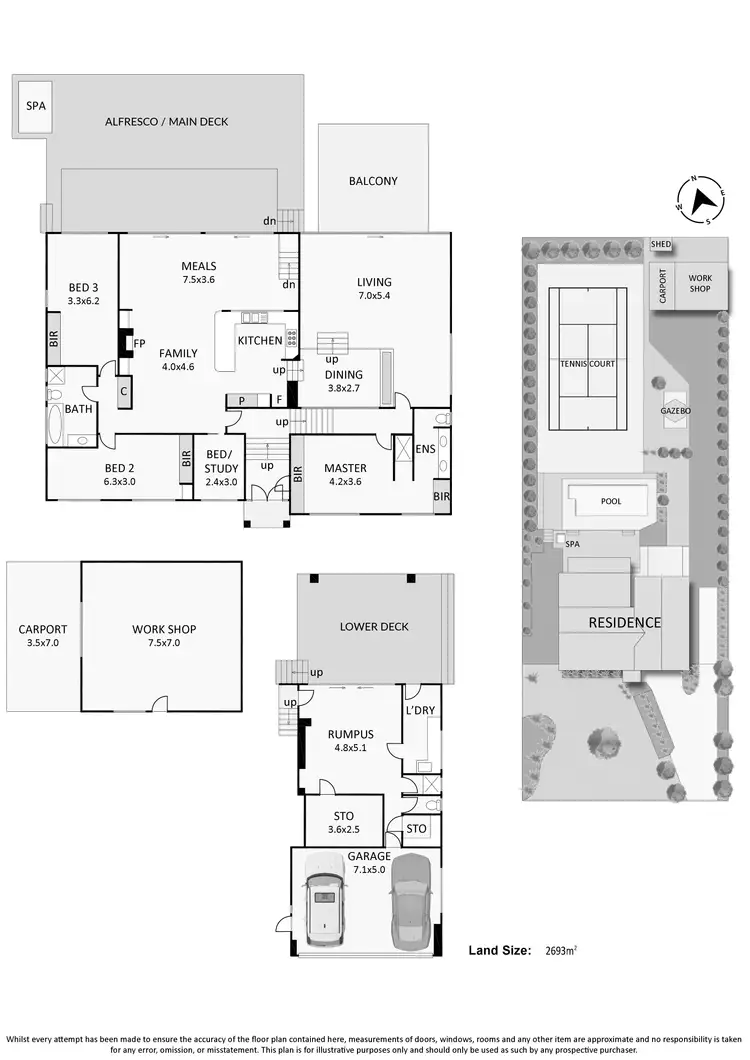 Floorplan of Homely house listing, 10 Wandana Court, Frankston South VIC 3199