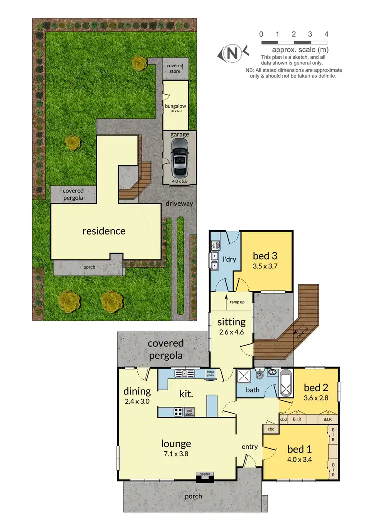 Floorplan of Homely house listing, 6 Allen Street, Glen Waverley VIC 3150