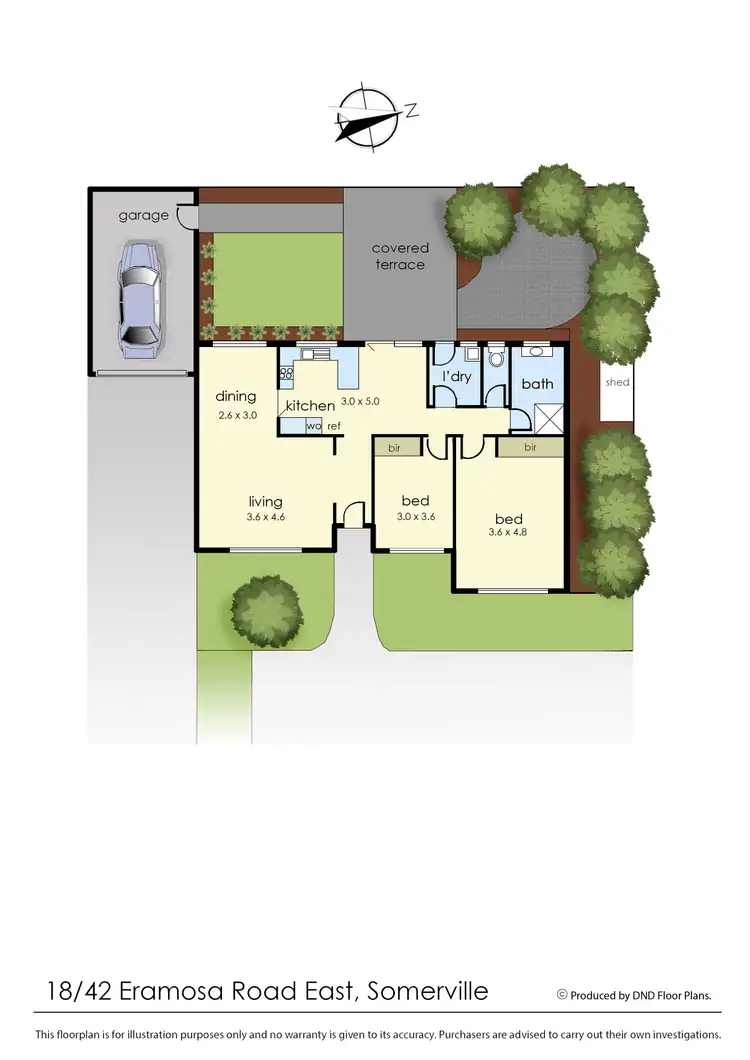 Floorplan of Homely unit listing, 18/42 Eramosa Road East, Somerville VIC 3912