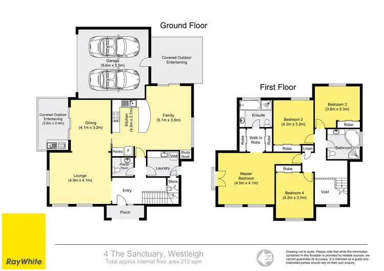 Floorplan of Homely house listing, 4 The Sanctuary, Westleigh NSW 2120