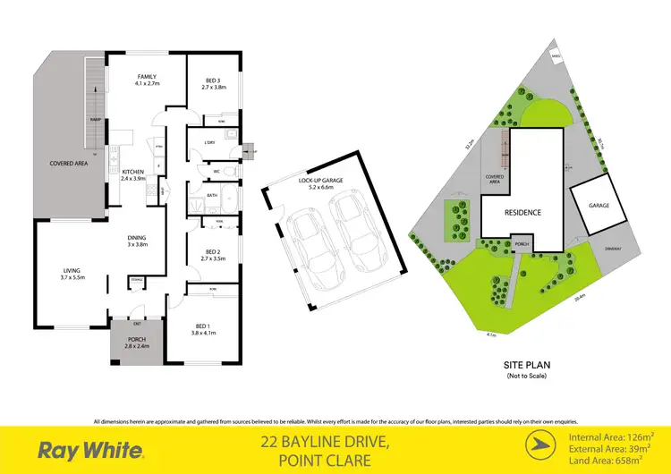 Floorplan of Homely house listing, 22 Bayline Drive, Point Clare NSW 2250