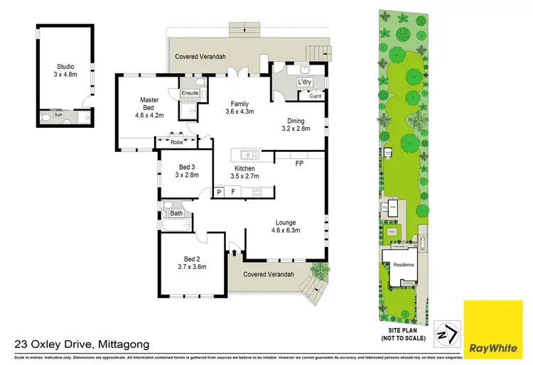 Floorplan of Homely house listing, 23 Oxley Drive, Mittagong NSW 2575