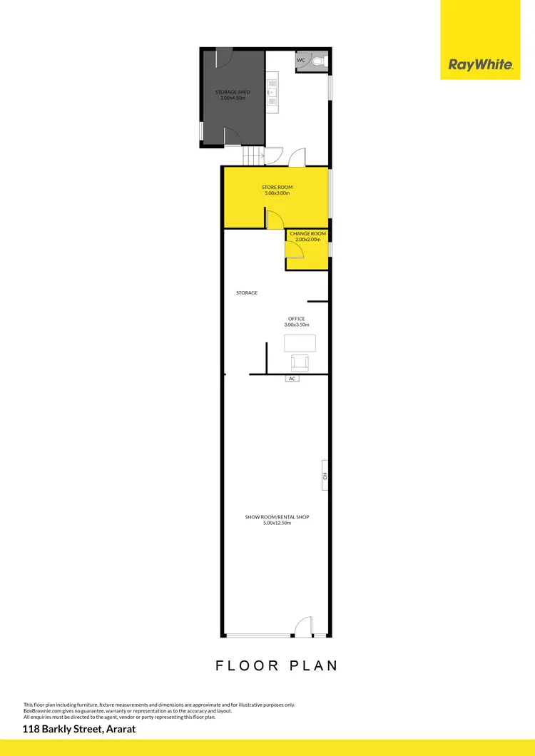 Floorplan of Homely house listing, 118 & 120 Barkly Street, Ararat VIC 3377