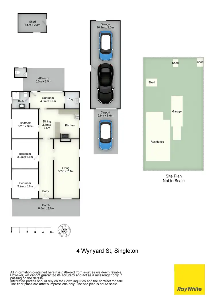 Floorplan of Homely house listing, 4 Wynyard Street, Singleton NSW 2330