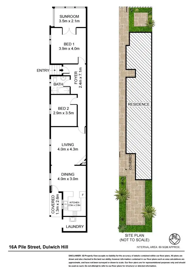 Floorplan of Homely house listing, 16a Pile Street, Dulwich Hill NSW 2203