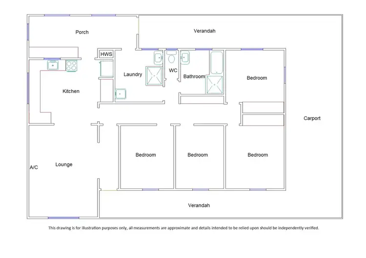 Floorplan of Homely house listing, 30 Crocker Street, Bordertown SA 5268