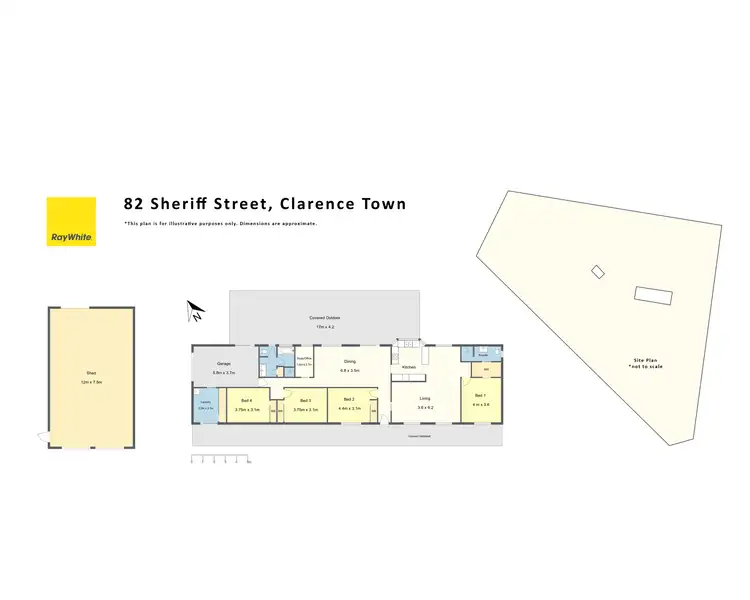Floorplan of Homely house listing, 82 Sheriff Street, Clarence Town NSW 2321
