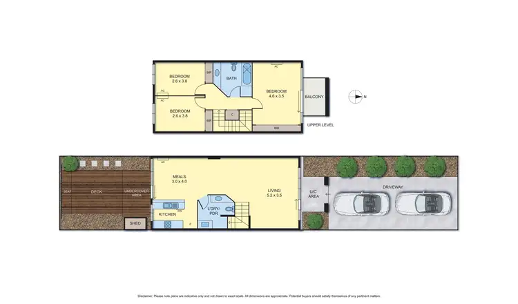 Floorplan of Homely townhouse listing, 13A Queens Parade, Fawkner VIC 3060