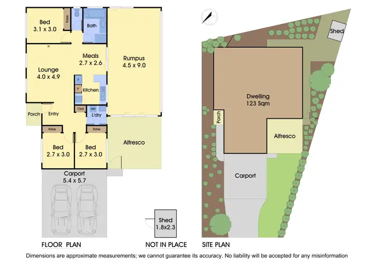 Floorplan of Homely house listing, 20 McDonald Crescent, Boronia VIC 3155