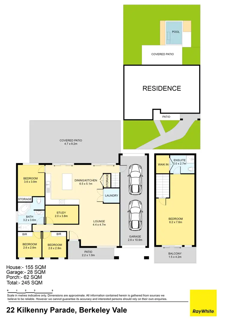 Floorplan of Homely house listing, 22 Kilkenny Parade, Berkeley Vale NSW 2261