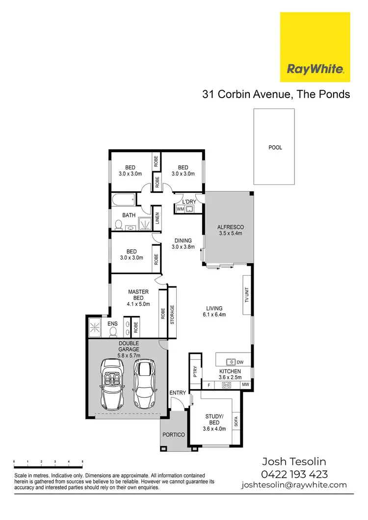 Floorplan of Homely house listing, 31 Corbin Avenue, Quakers Hill NSW 2763