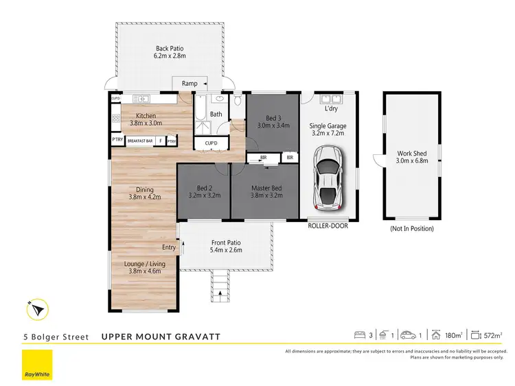 Floorplan of Homely house listing, 5 Bolger Street, Upper Mount Gravatt QLD 4122