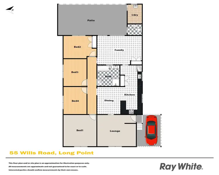 Floorplan of Homely house listing, 55 Wills Road, Long Point NSW 2564