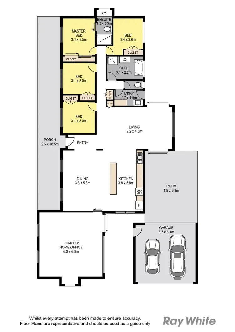 Floorplan of Homely house listing, 1 David Street, Bracken Ridge QLD 4017