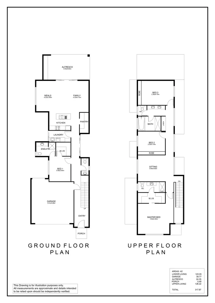 Floorplan of Homely house listing, 5 Huntington Avenue, Fulham SA 5024