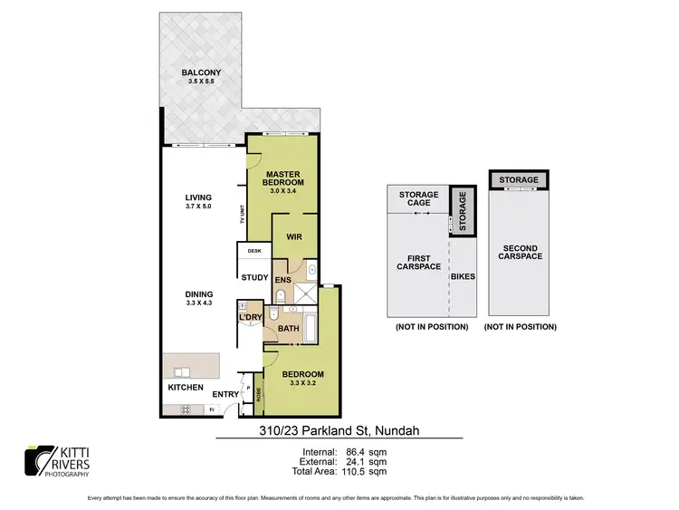 Floorplan of Homely apartment listing, 310/23 Parkland Street, Nundah QLD 4012