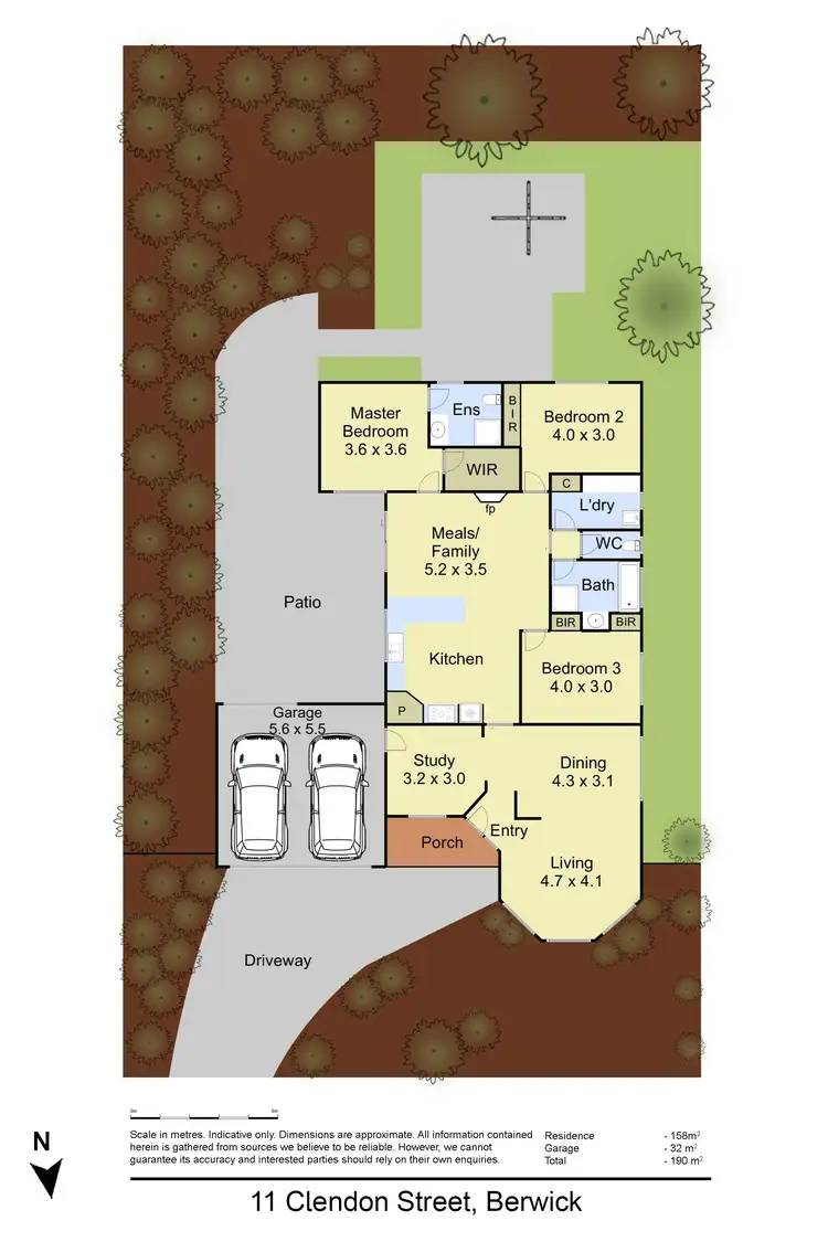 Floorplan of Homely house listing, 11 Clendon Street, Berwick VIC 3806