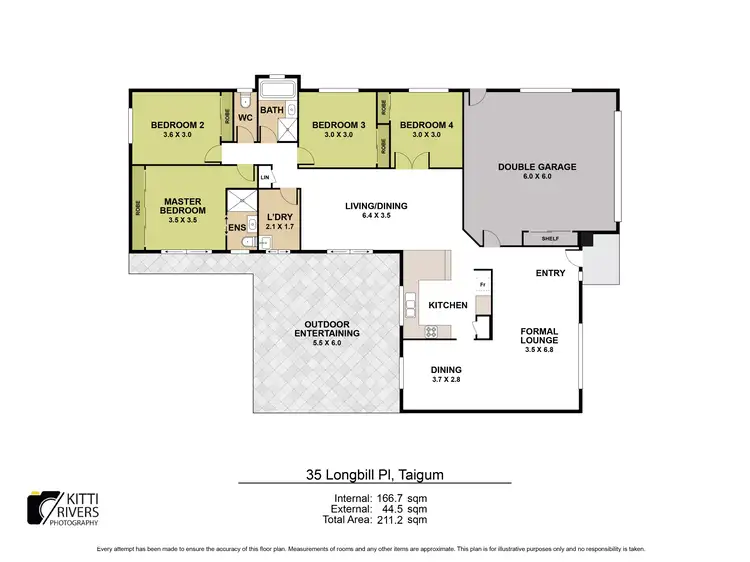 Floorplan of Homely house listing, 35 Longbill Place, Taigum QLD 4018