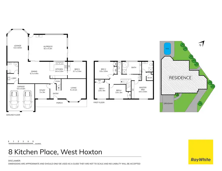 Floorplan of Homely house listing, 8 Kitchen Place, West Hoxton NSW 2171