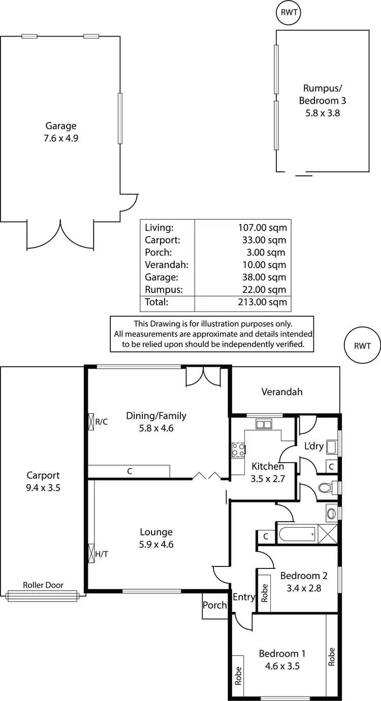 Floorplan of Homely house listing, 70 Flinders Parade, Flinders Park SA 5025