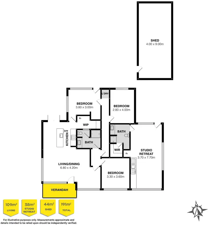 Floorplan of Homely house listing, 48 Liverpool Road, Goolwa North SA 5214