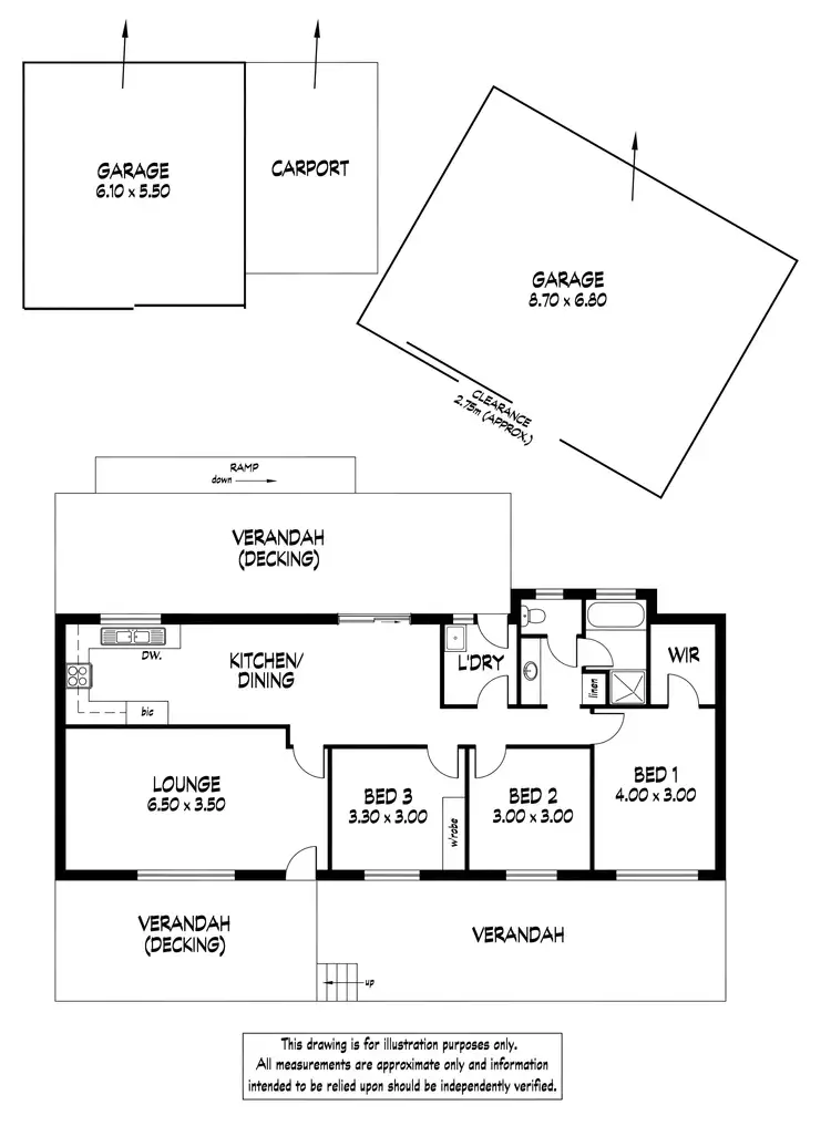 Floorplan of Homely house listing, 8 Tiddy Widdy Road, Ardrossan SA 5571