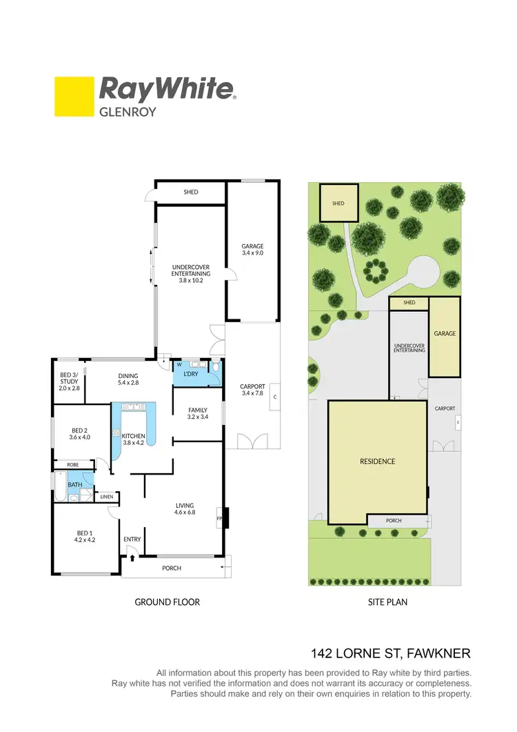 Floorplan of Homely house listing, 142 Lorne Street, Fawkner VIC 3060