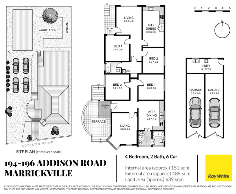 Floorplan of Homely house listing, 194-196 Addison Road, Marrickville NSW 2204